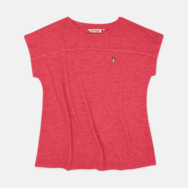 Ladies' Tee with Embroidery | Cut & Sew | HLT409442