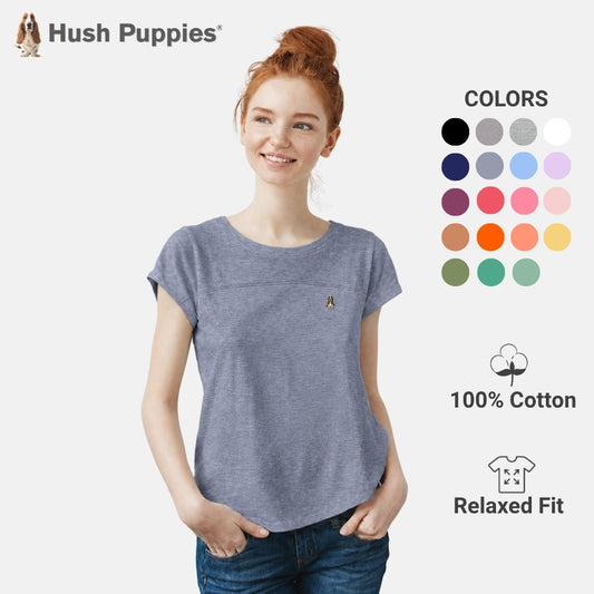Ladies' Tee with Embroidery | Cut & Sew | HLT409442