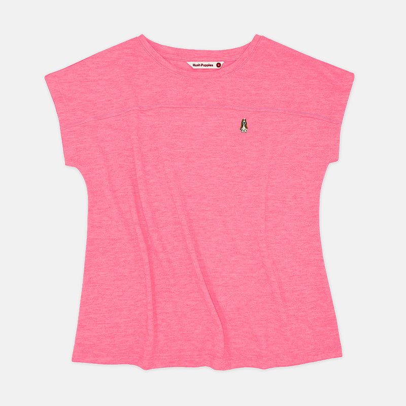 Ladies' Tee with Embroidery | Cut & Sew | HLT409442