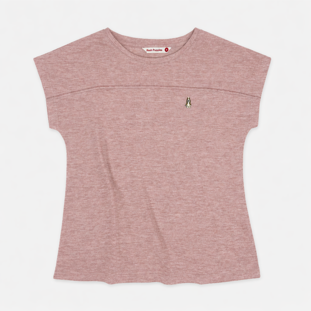 Ladies' Tee with Embroidery | Cut & Sew | HLT409442