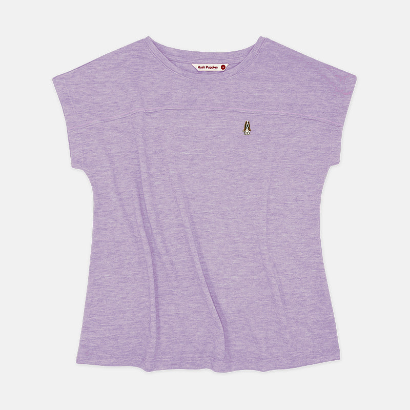 Ladies' Tee with Embroidery | Cut & Sew | HLT409442