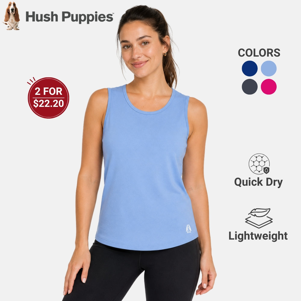 Ladies Round-Neck Active Tank Top | Quick Dry | HLT579716