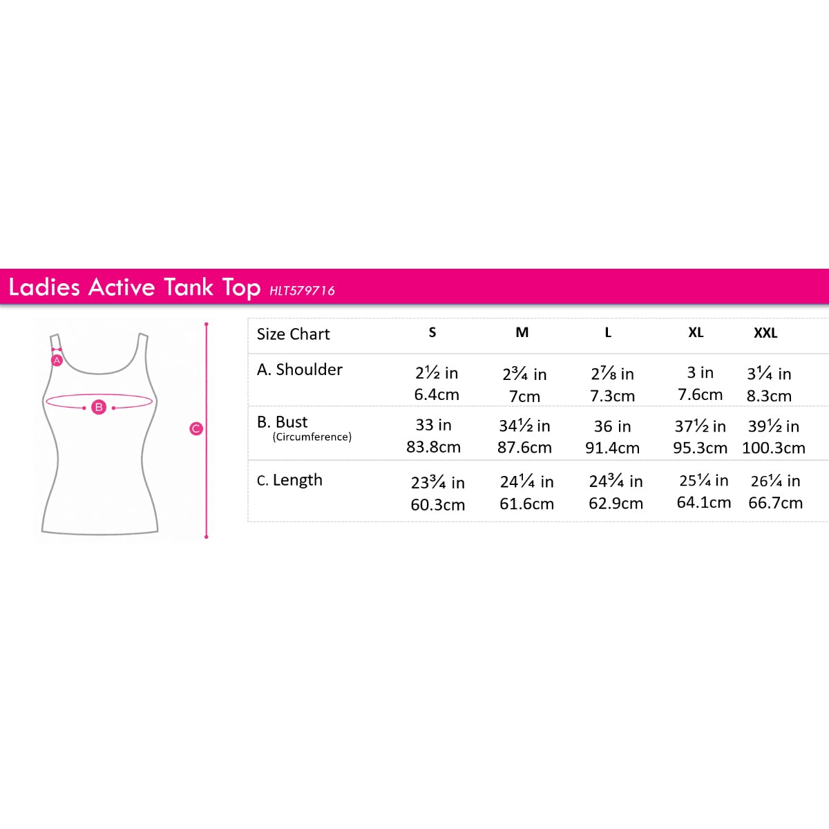 Ladies Round-Neck Active Tank Top | Quick Dry | HLT579716