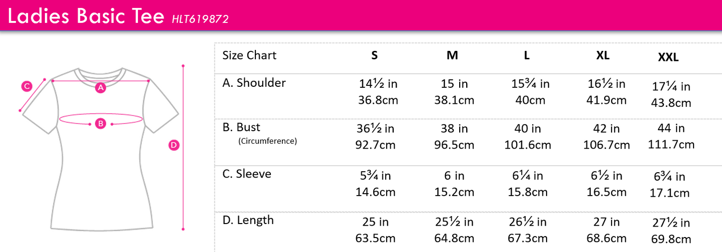 Ladies Basic Active Tee | HLT619872