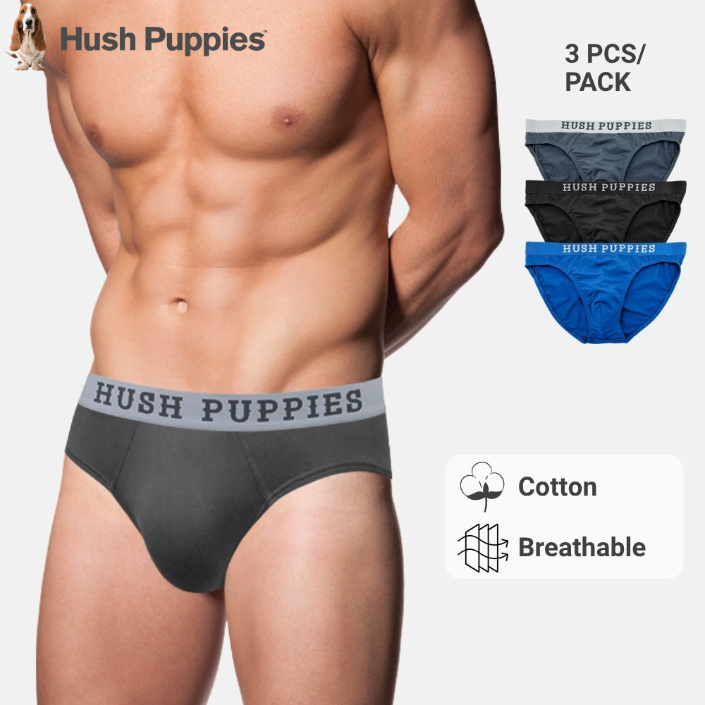 3pcs Men's Briefs | Cotton Elastane | Mini | HMB107724