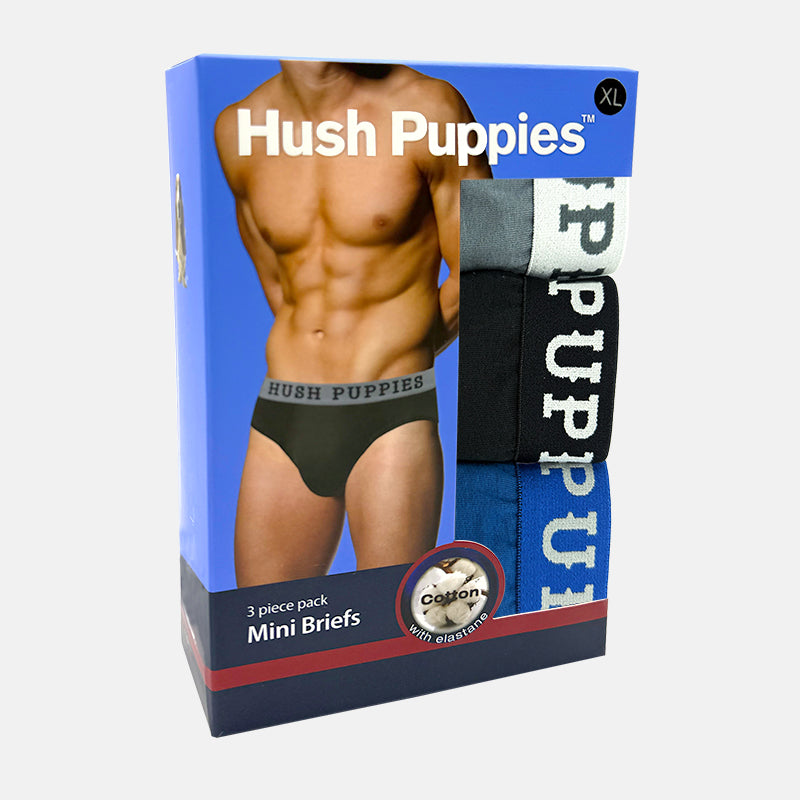 3pcs Men's Briefs | Cotton Elastane | Mini | HMB107724