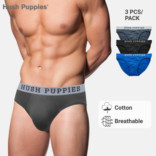 3pcs Men's Briefs | Cotton Elastane | Mini | HMB107724