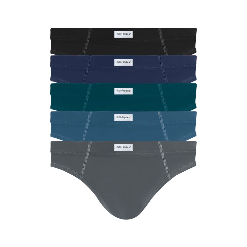 5pcs Men's Briefs | Bamboo Spandex | Mini | HMB237991