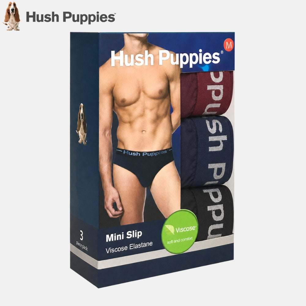 3pcs Men's Briefs | Viscose Elastane | Mini | HMB308465