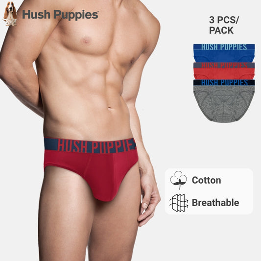 3pcs Men's Briefs | Cotton Elastane | Mini | HMB579730