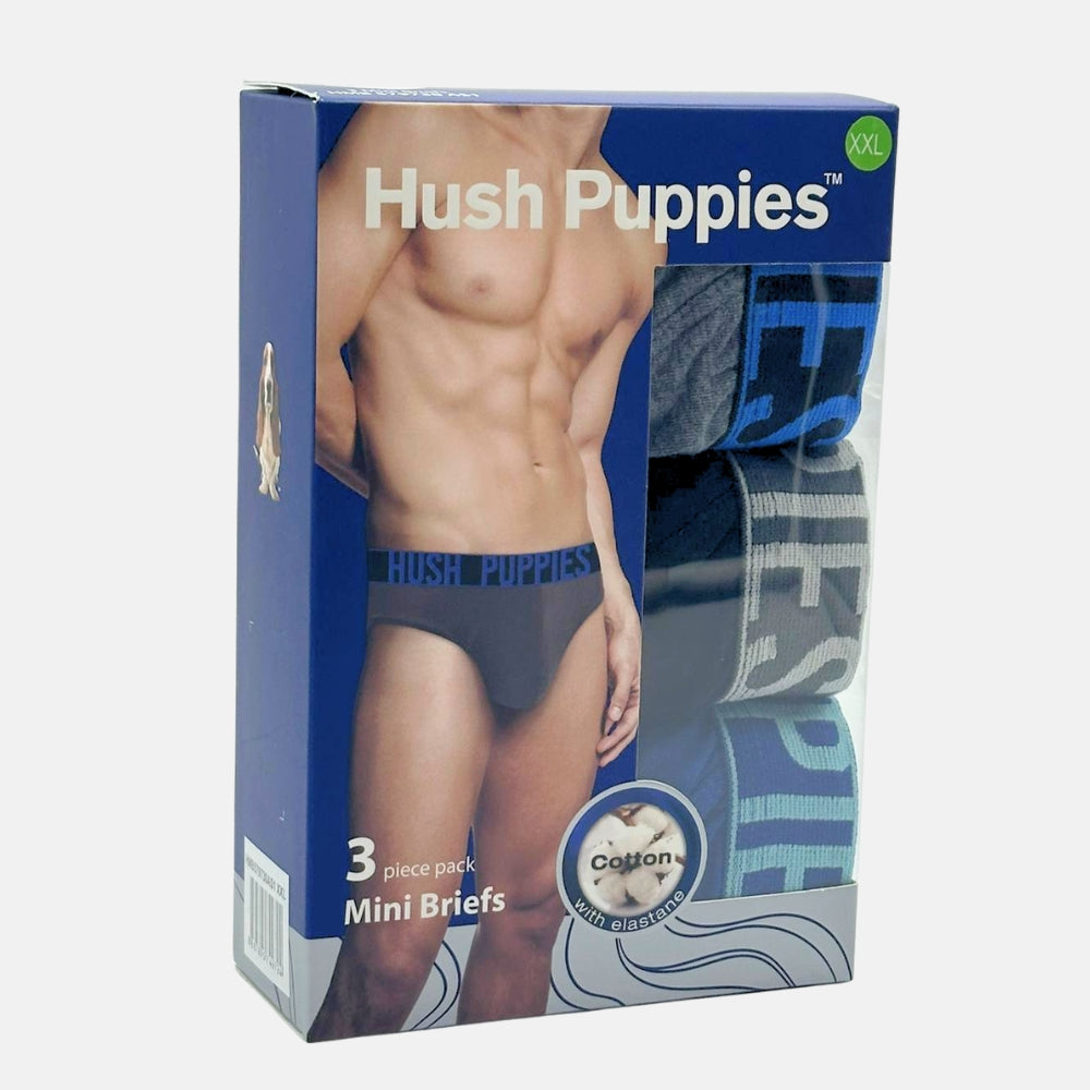 3pcs Men's Briefs | Cotton Elastane | Mini | HMB579730
