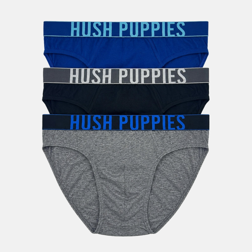3pcs Men's Briefs | Cotton Elastane | Mini | HMB579730