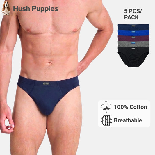 5pcs Men's Briefs | Cotton Jersey | Low Rise Mini | HMB579732