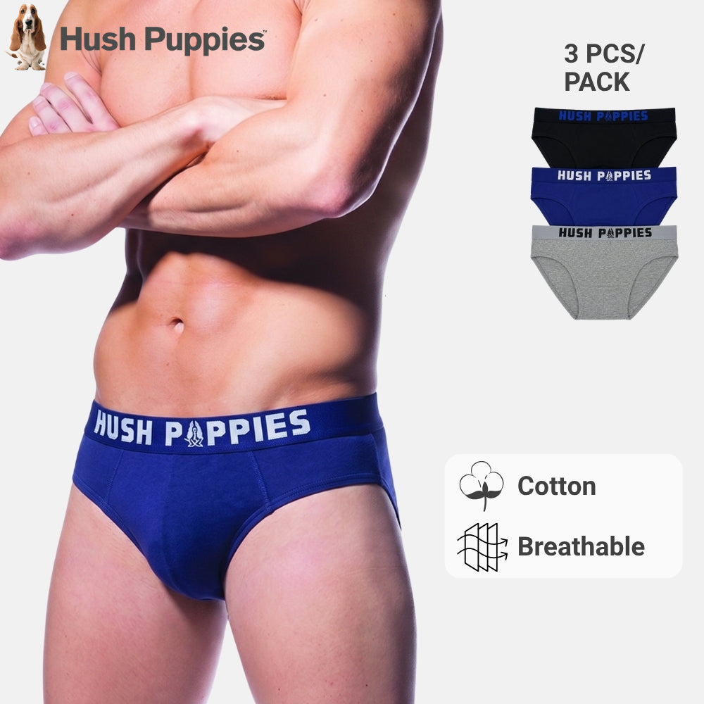Men's 3pcs Brief | Cotton Elastane | Mini | HMB639863