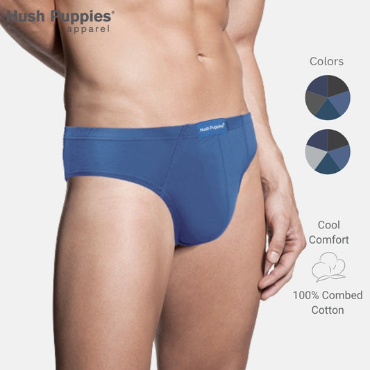 5pcs Men's Briefs | Cotton Jersey | Low Rise Mini | HMB679424