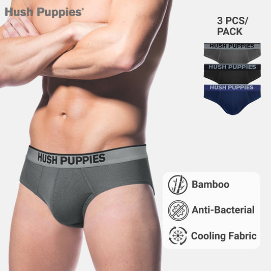 3pcs Men's Briefs | Bamboo Elastane | Mini | HMB702178