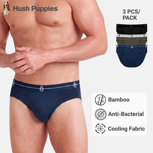 3pcs Men's Briefs | Bamboo Elastane | Classic HMB705535