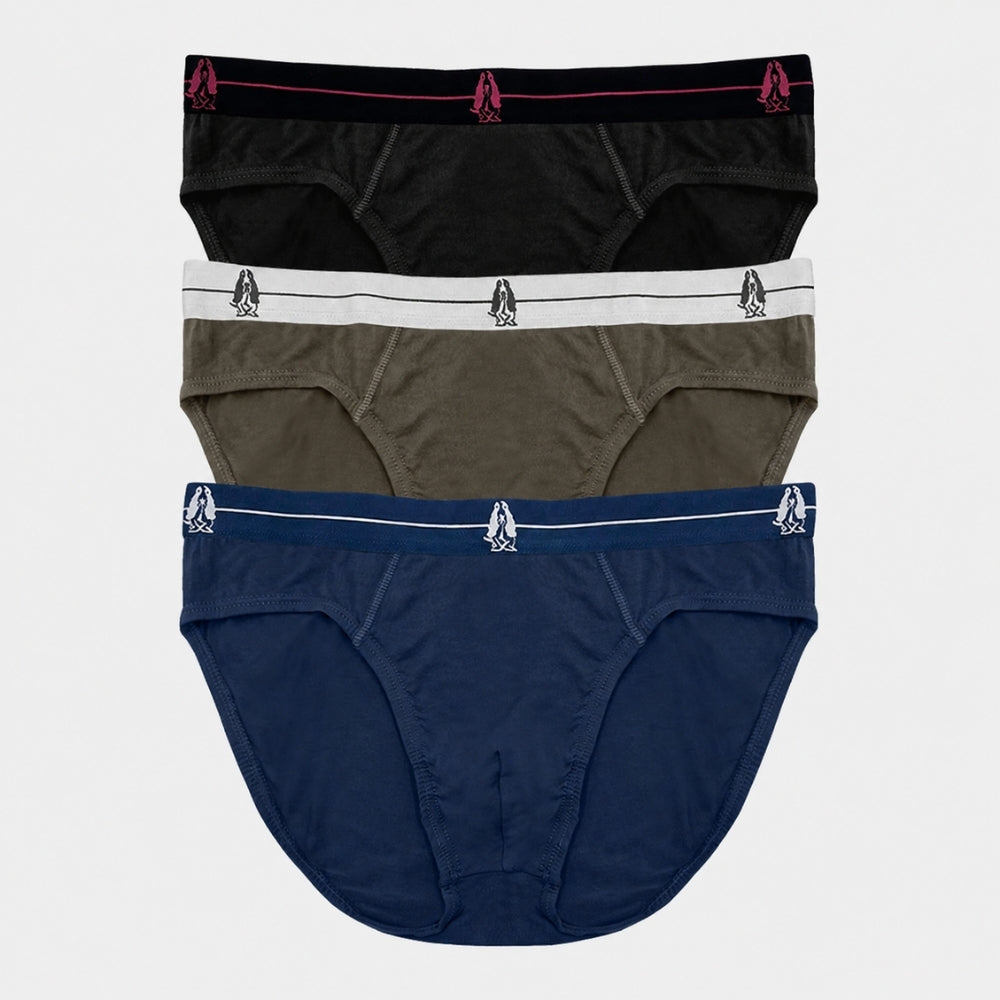 3pcs Men's Briefs | Bamboo Elastane | Classic HMB705535