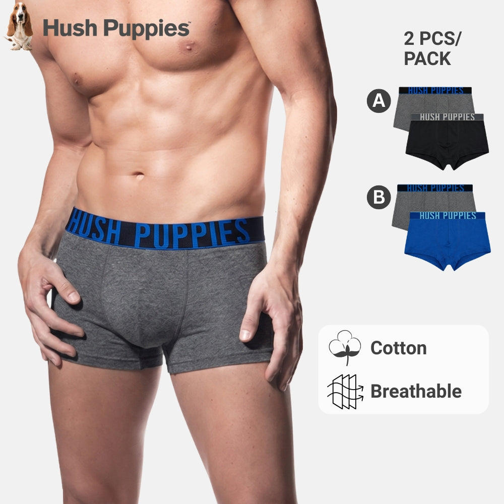 2pcs Men's Trunks | Cotton Elastane | HMK579731