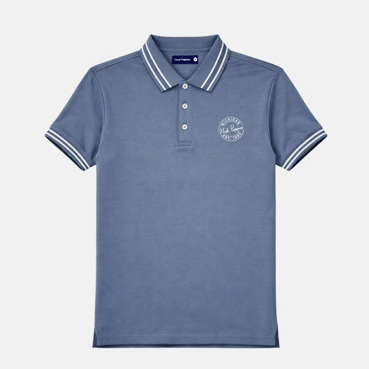 Men's Regular Fit Fashion Polo | Cotton | HMP579796