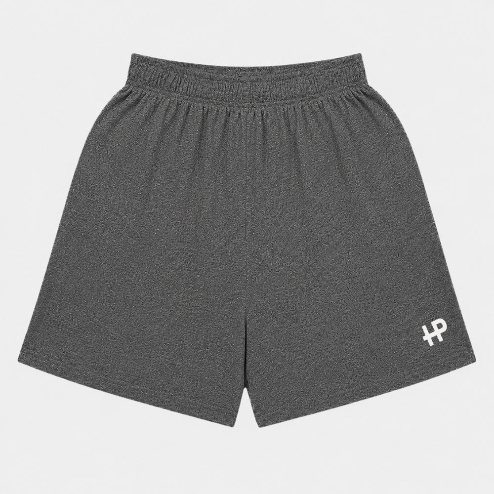 Unisex Active Shorts Melange | Cotton Mixed | HMM639897