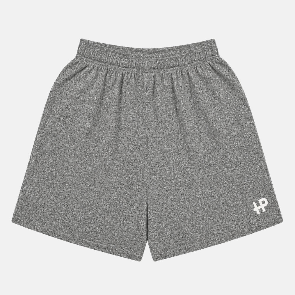 Unisex Active Shorts Melange | Cotton Mixed | HMM639897