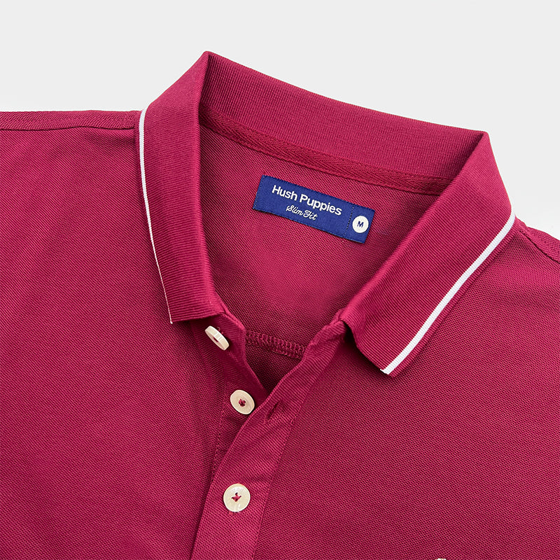 Men's Superfine Polo With Big Dog | Pique Cotton | HMP278461