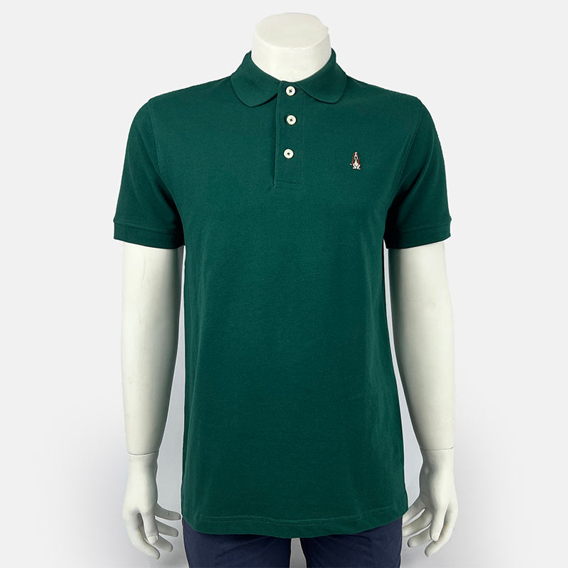 Men's Basic Polo Tee With Embroidery | Cotton | HMP601363