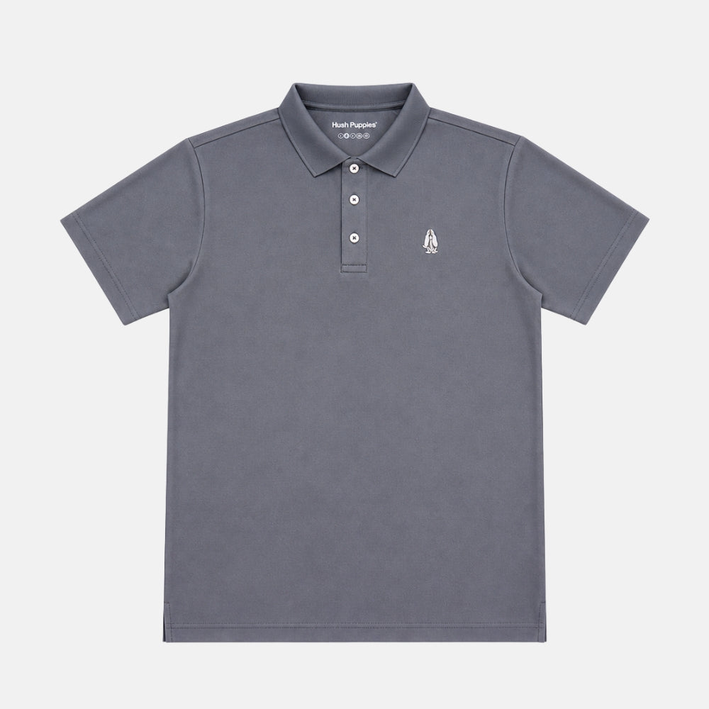 Men Active Polo With Dog Logo | HMP639878