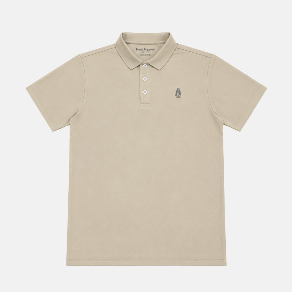 Men Active Polo With Dog Logo | HMP639878