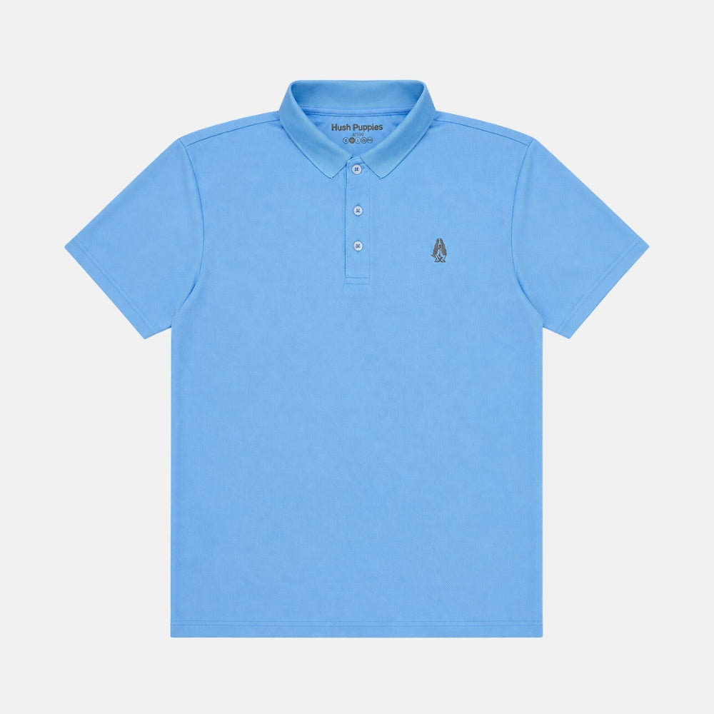 Men Active Polo With Dog Logo | HMP639878