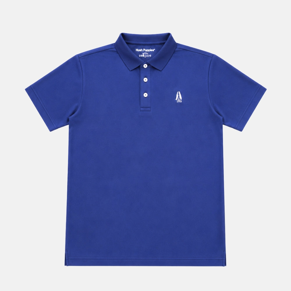 Men Active Polo With Dog Logo | HMP639878