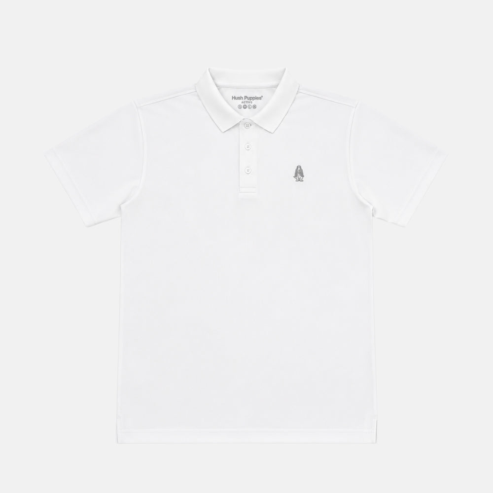 Men Active Polo With Dog Logo | HMP639878