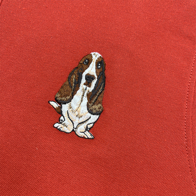 Men's Iconic Dog Polo Tee | 100% Cotton | HMP907538