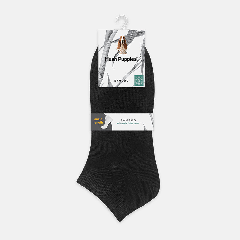 3prs Men Ankle Socks | Bamboo Spandex | HMS469461