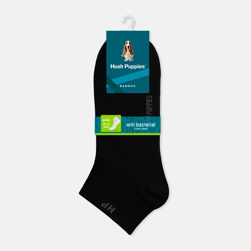 3prs Men Ankle Socks | Bamboo Elastane | HMS907760