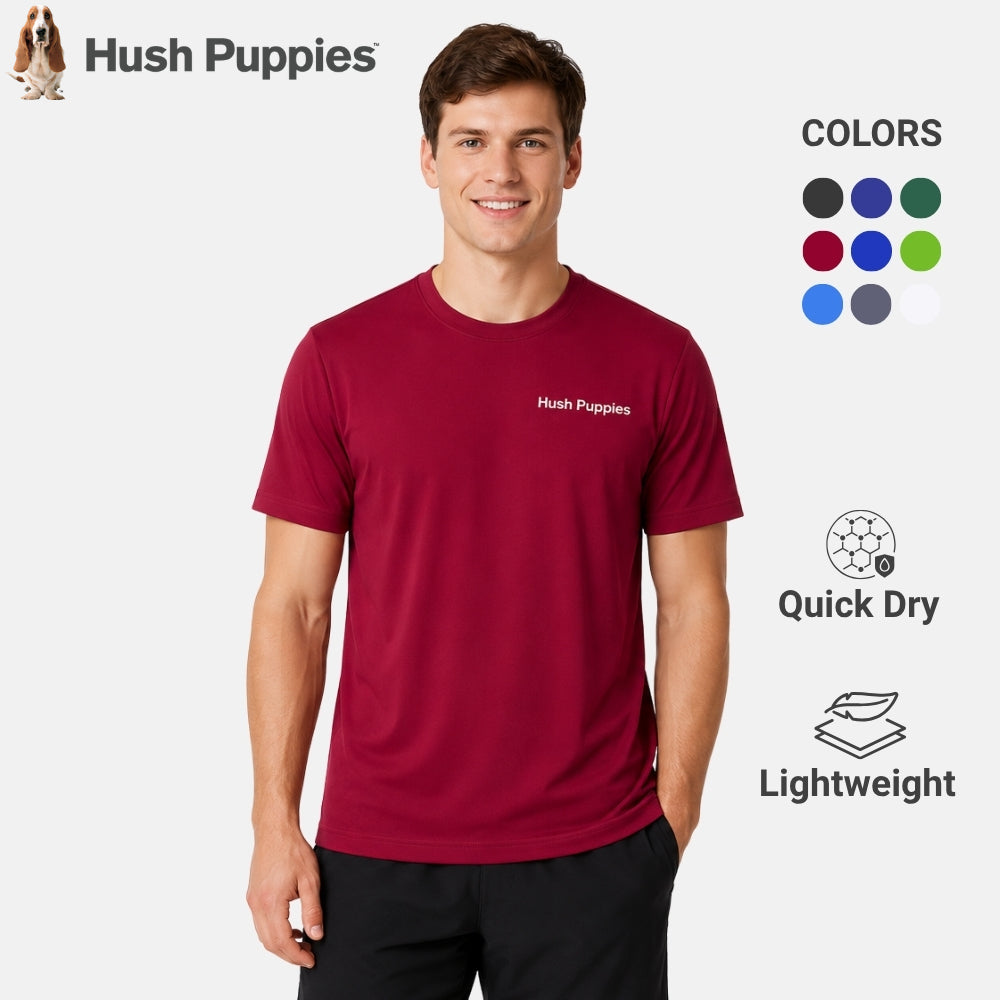 Men's Basic Round-Neck Active Tee | HMT288538