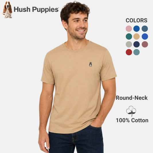 Basic Tee Round-Neck Regular Fit 100% COTTON HMT439219
