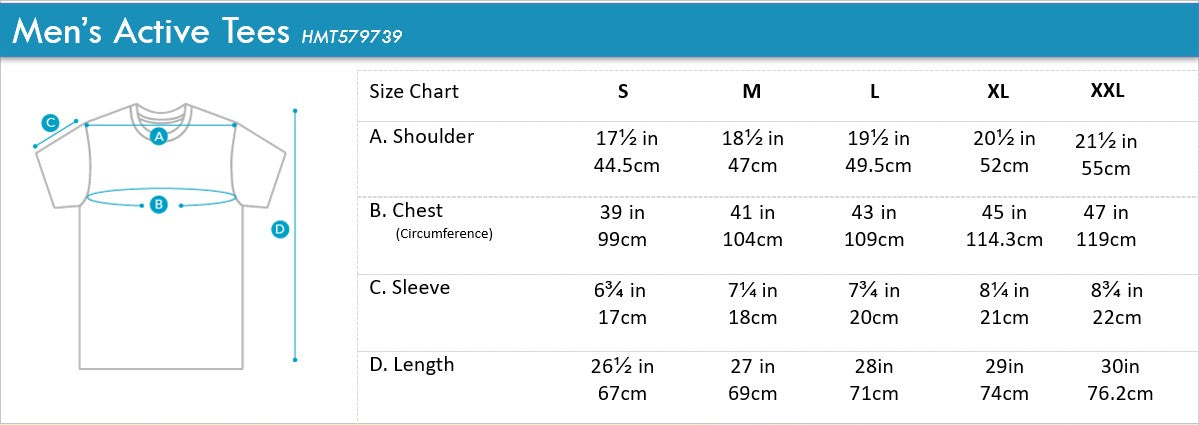 Men's Active Tee Melange | HMT579739