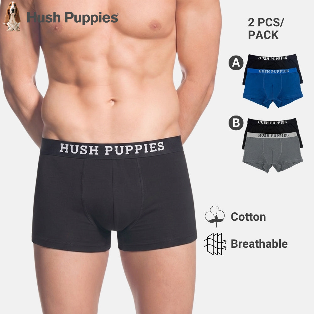 2pcs Men's Boxer Briefs | Cotton Elastane | HMX107725