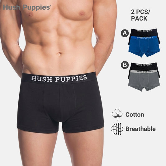2pcs Men's Boxer Briefs | Cotton Elastane | HMX107725