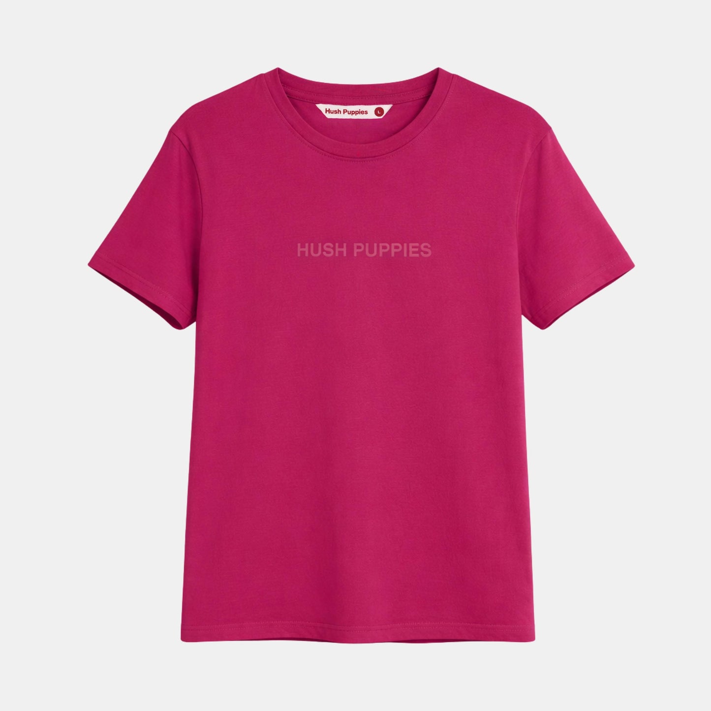 Hush Puppies Women Boxy Tee T-Shirt 100% Cotton HLT609873