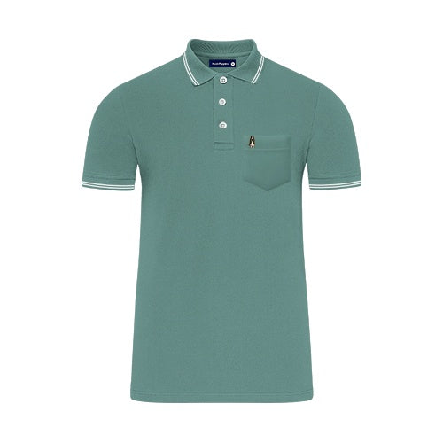 Men's Superfine Polo With Pocket | Cotton | HMP268344