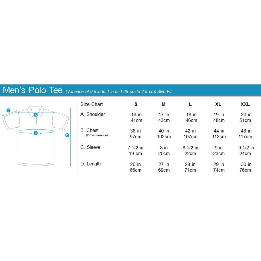 Men's Basic Solid Polo Tee Slim Fit With Small Dog Embroidery | Pique 100% Cotton | HMP107888