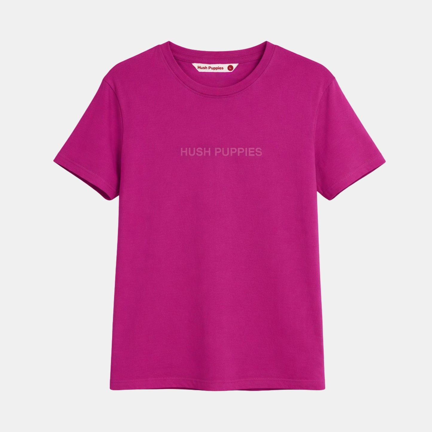 Hush Puppies Women Boxy Tee T-Shirt 100% Cotton HLT609873