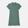 Ladies' Polo Dress with Small Dog | Pique Cotton | HLD278468