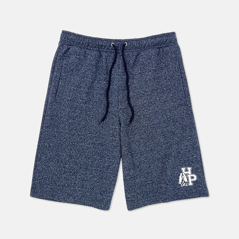 Men's French Terry Shorts | Rubber Print Cotton | HMM268385