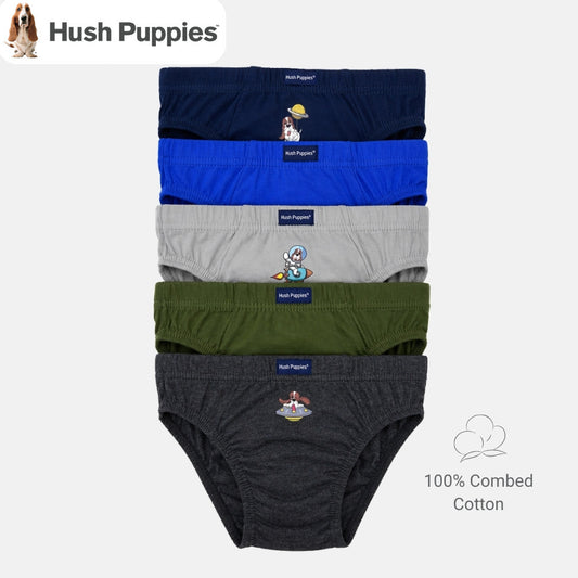 5pcs Boys' Briefs | 100% Combed Cotton | Mini HBB278323
