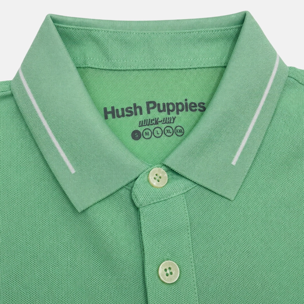 Men's Jacquard Collar Active Polo | Cotton | HMP639885