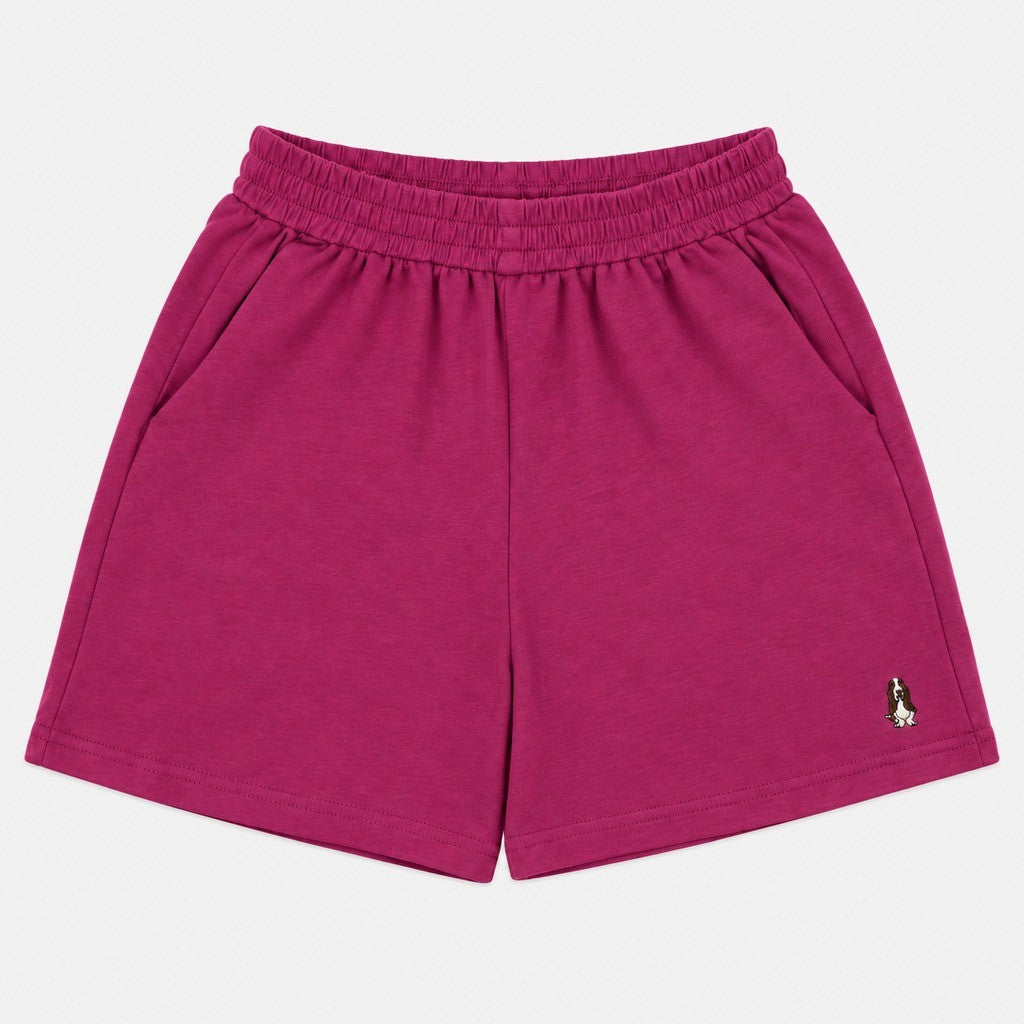 Ladies' Easy Shorts Solid | 100% Cotton | HLM609867
